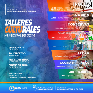 TALLERES CULTURALES 2024