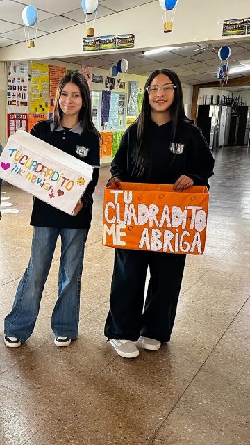Los chicos de primer año del colegio secundario ESRN 56 nos comentan sobre su proyecto 💙