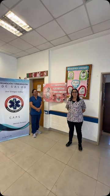 El CAPS de nuestra ciudad las invita a participar de una charla con desayuno mañana martes desde las 09:00 hs! 💙