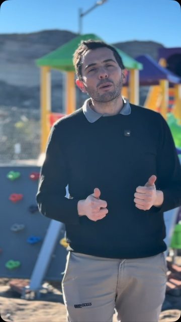 Plaza de juegos, salón comunitario y playón deportivo, un nuevo lugar de encuentro en nuestra ciudad 💙